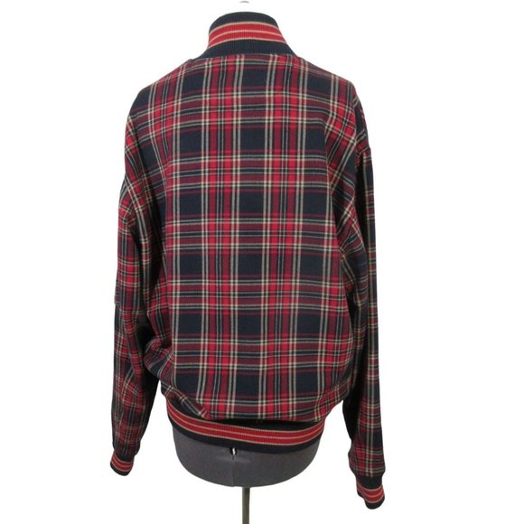 Zara 90s ska punk style tartan plaid bomber jacket - Picture 3 of 12